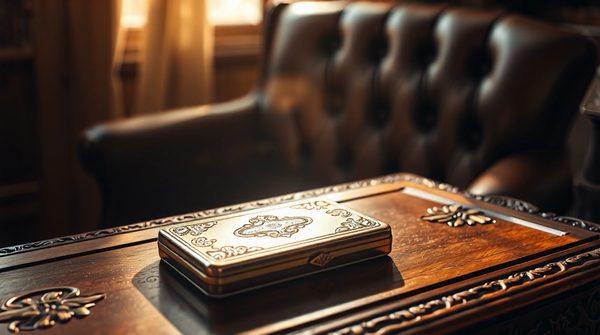 L'élégance intemporelle de l'étui à cigarettes classique
